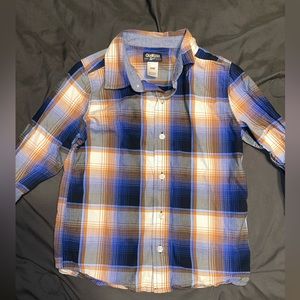 Boys OshKosh Plaid Button-Front Shirt
